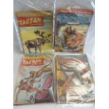 Tarzan Adventure comics c1950's (approx 40)