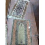 Persian prayer mat,