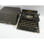 Torpedo typewriter - O G Zimmerman, Stuttgart,