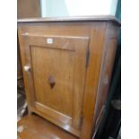 Victorian mahogany bedside cabinet