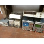 Telequipment Oscilloscopes D54, DM64, Voltmeters, Taylor AM signal generator,