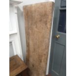 19thC Rustic butchers block slab (70" x 25")