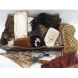 Ladies vintage evening bags, gloves, parasols,