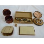 Compacts, cuff links,