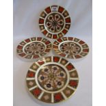 Royal Crown Derby Imari 1128 plates ( 8.