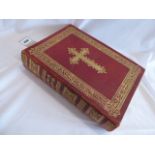 Leather bound family bible in Latin - Missale Romanum c1913