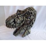 Edge Sculpture Tyrannosaurus Rex bust- Matt Buckley