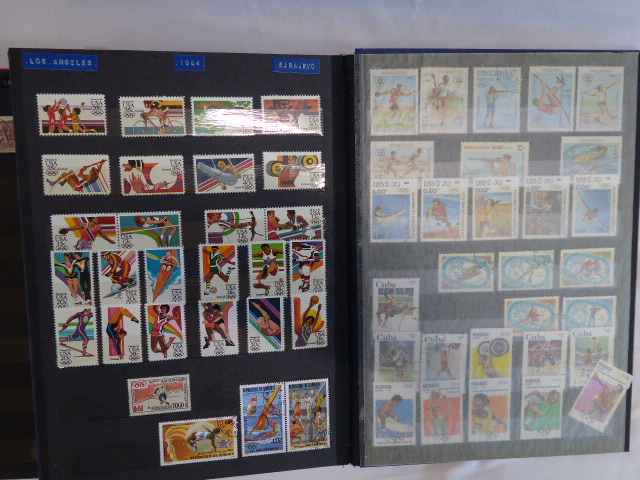 Stamp albums- Olympics stamps c1896 to 1984 and early to mid 20thC worldwide (4) - Image 6 of 6