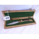 Puma Solingen Anno 1769 knife in wooden box