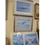 RAF prints - Mosquito, Hurricane,