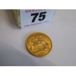 Gold Sovereign 1912 ( 8g )