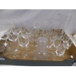 Etched glass - Chantilly lace, champagne flutes,