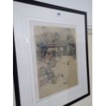 Print - The Bull Inn - Cecil Aldin