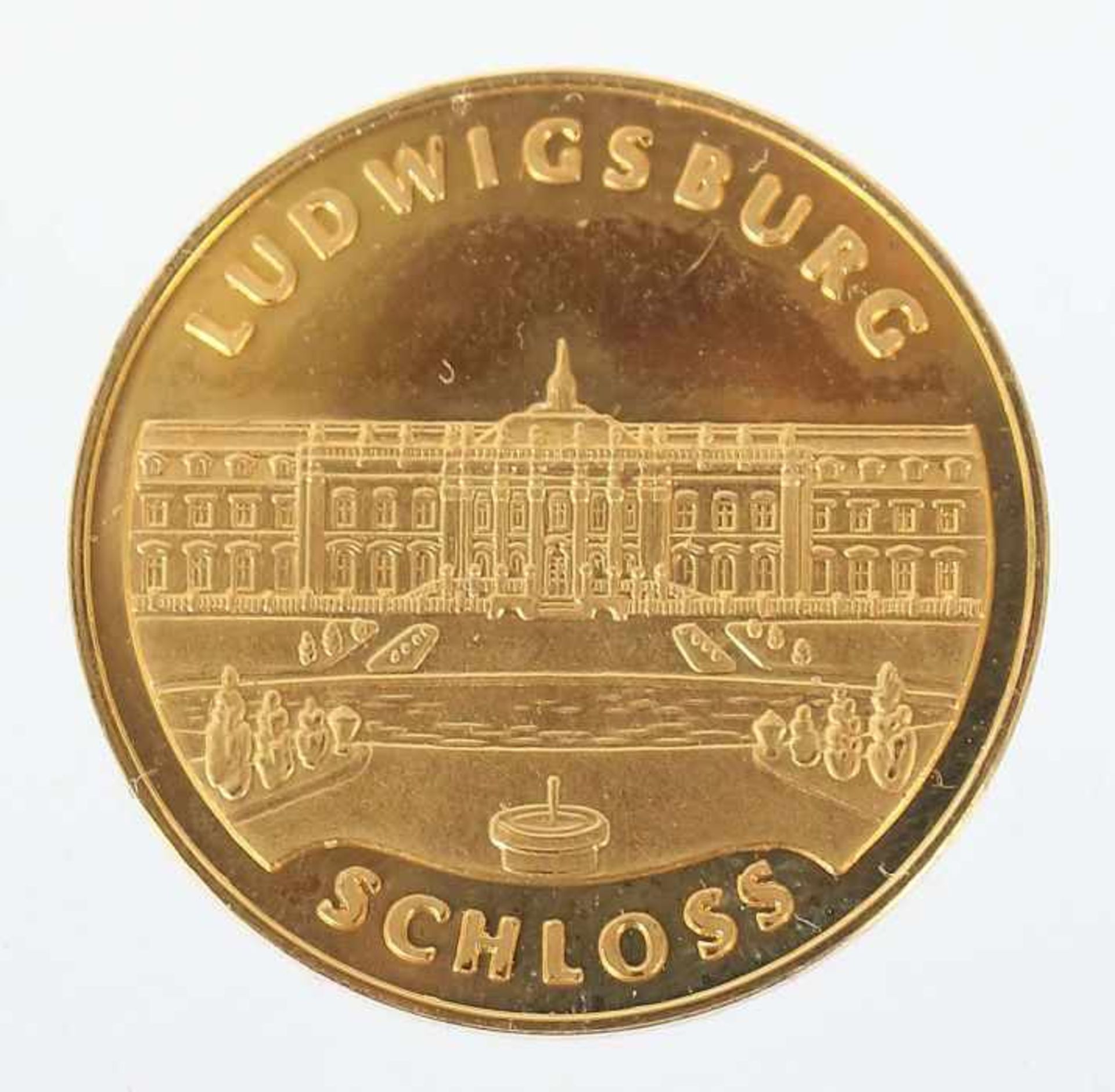 Goldmünze Ludwigsburg< - Bild 2 aus 2