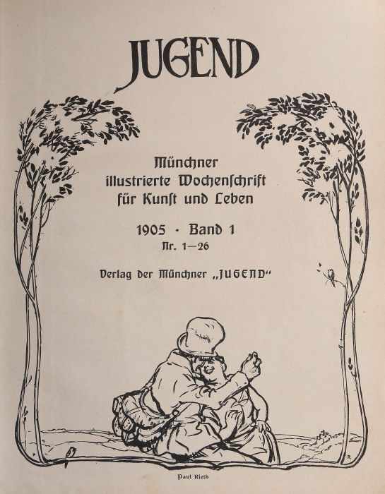 Jugend - Münchner illustrierte Wochenschrift für Kunst und Leben<b - Image 3 of 4