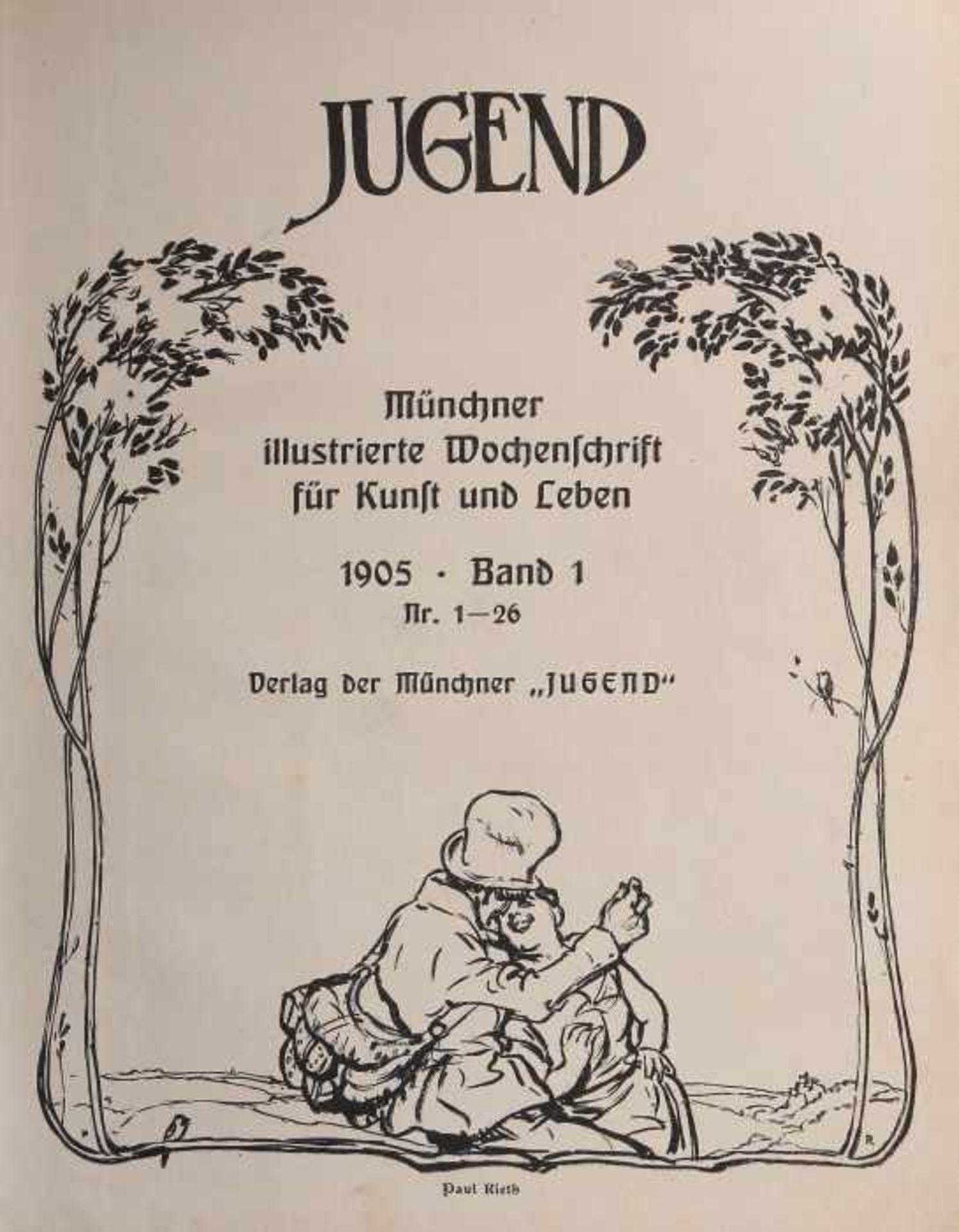 Jugend - Münchner illustrierte Wochenschrift für Kunst und Leben<b - Bild 3 aus 4