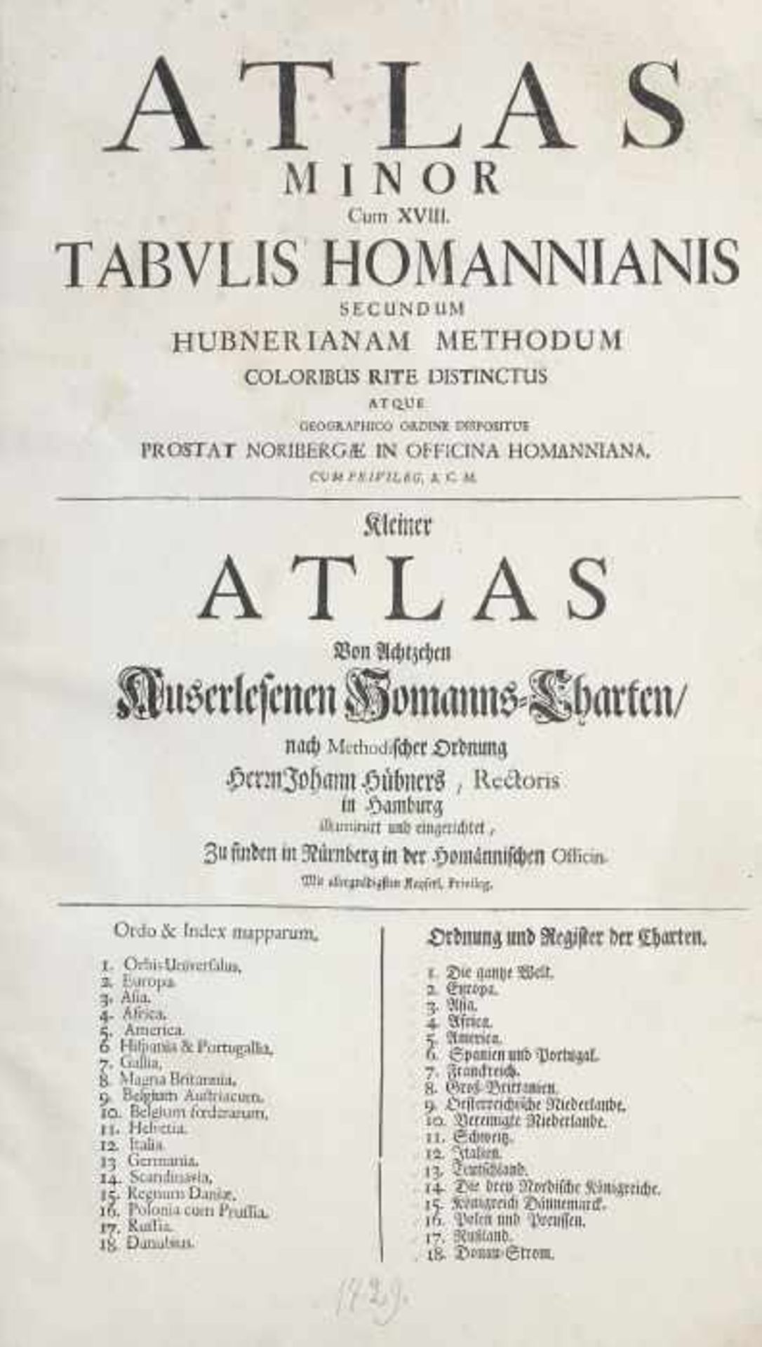 Atlas Minor Cum XVIII - Bild 4 aus 11