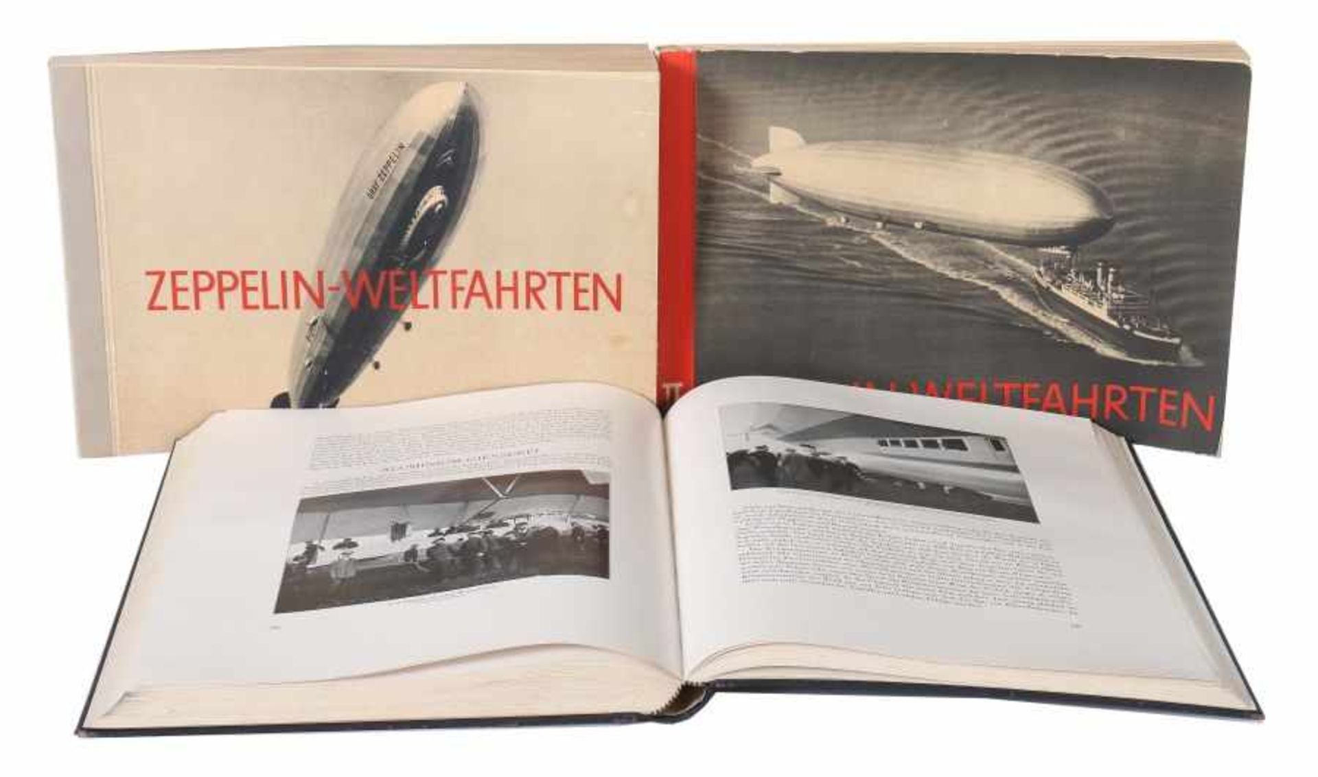 3 Bücher Zeppelin<