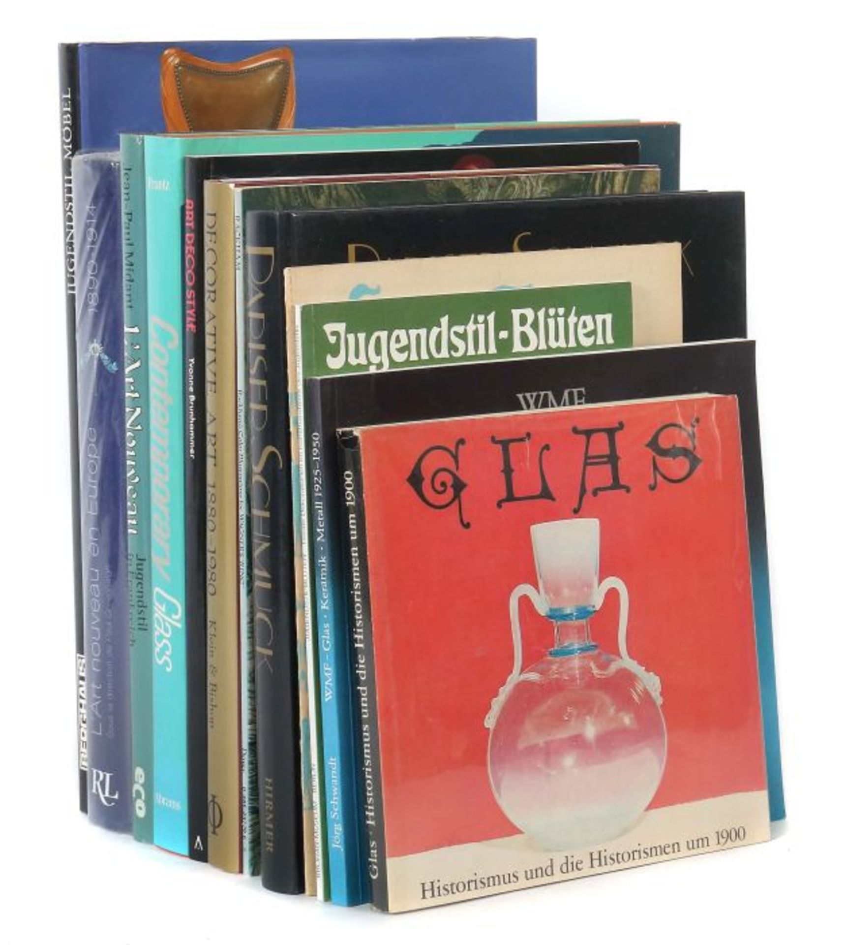 12 Bücher | Jugendstil & Glas