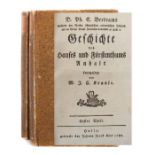 Bertram, Ph(ilipp) E(rnst) Geschichte des Hauses und Fürstenthums Anhalt, fortgesetzt von M. J. C.