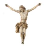Corpus Christi Süddeutschland, 18./19. Jh., Holz geschnitzt, polychrom gefasst, vollplastische