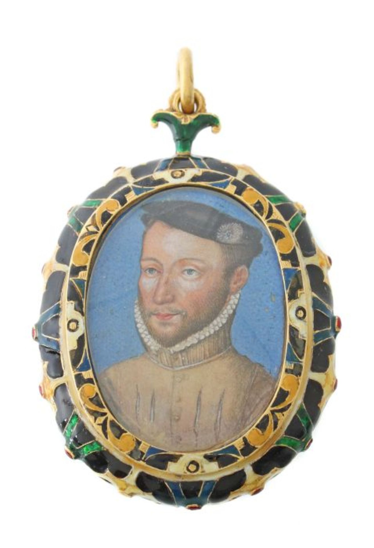 Clouet, Francois (genannt Francois Janet) Tours 1510 - 1572, flämischer Hofmaler und Miniaturist.