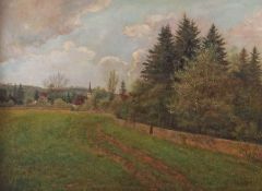 Kornbeck, Julius Winnenden 1839 - 1920 Oberensingen/Nürtingen, Landschaftsmaler, Stud. an der