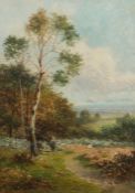 Leader, Benjamin Williams (attr.) Reading 1831 - 1923 Surrey, englischer Landschafts- und