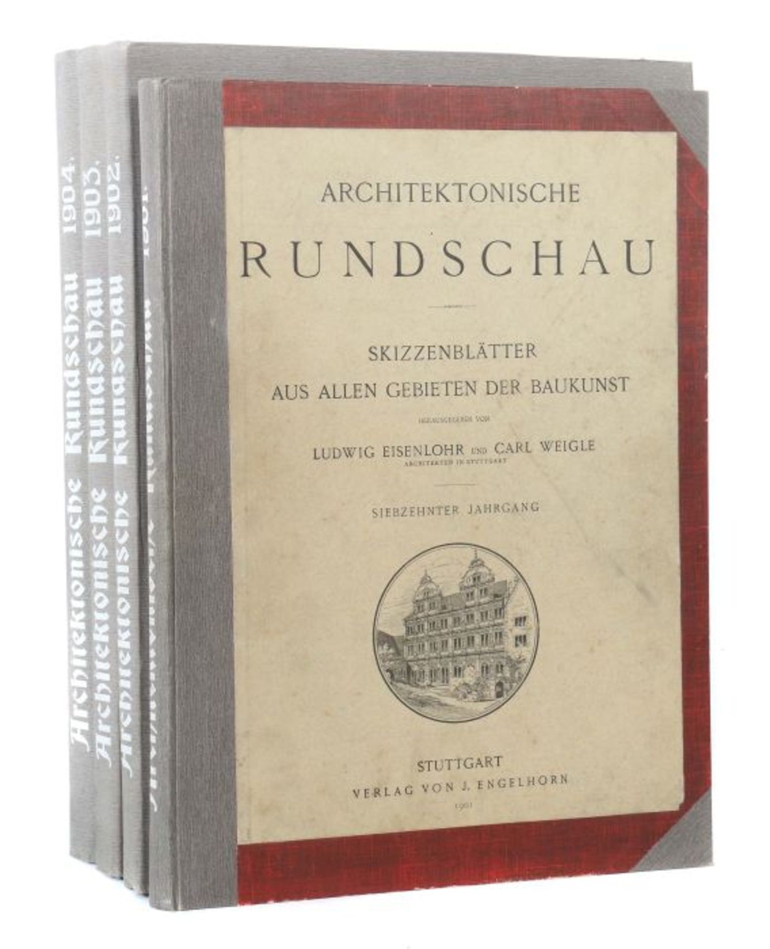 Architektonische Rundschau Skizzenblätter aus allen Gebieten der Baukunst, hrsg. von Ludwig