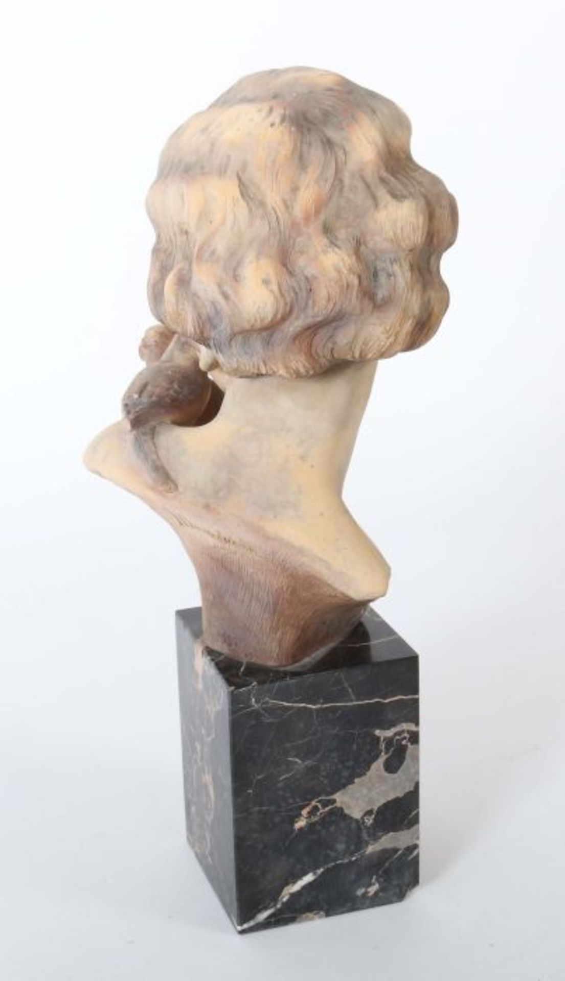 Dommisse, Johannes Antwerpen 1878 - 1955 ebd., belgischer Bildhauer. "Damenbüste mit - Bild 3 aus 4