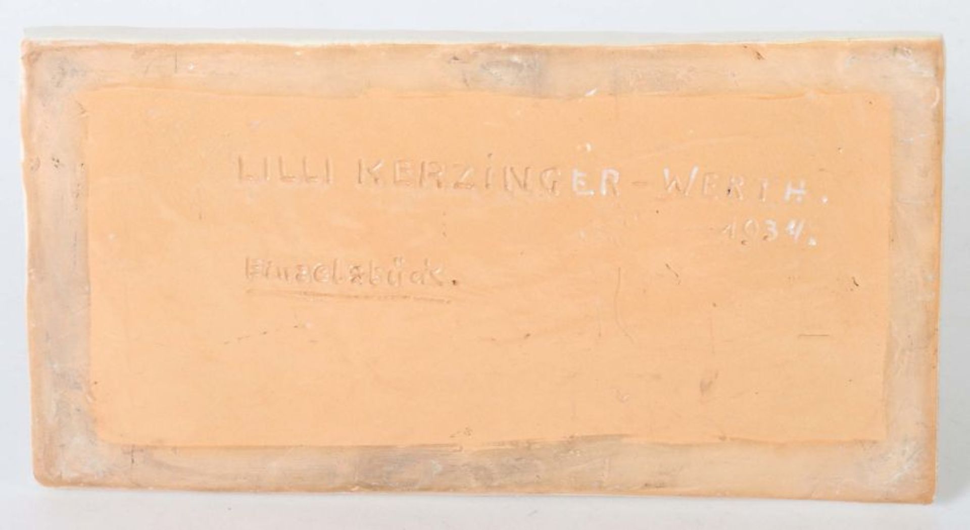 Kerzinger-Werth, Lilli Mailand 1897 - 1971 Stuttgart, Bildhauerin in Stuttgart. Liegende Löwin, - Bild 4 aus 4