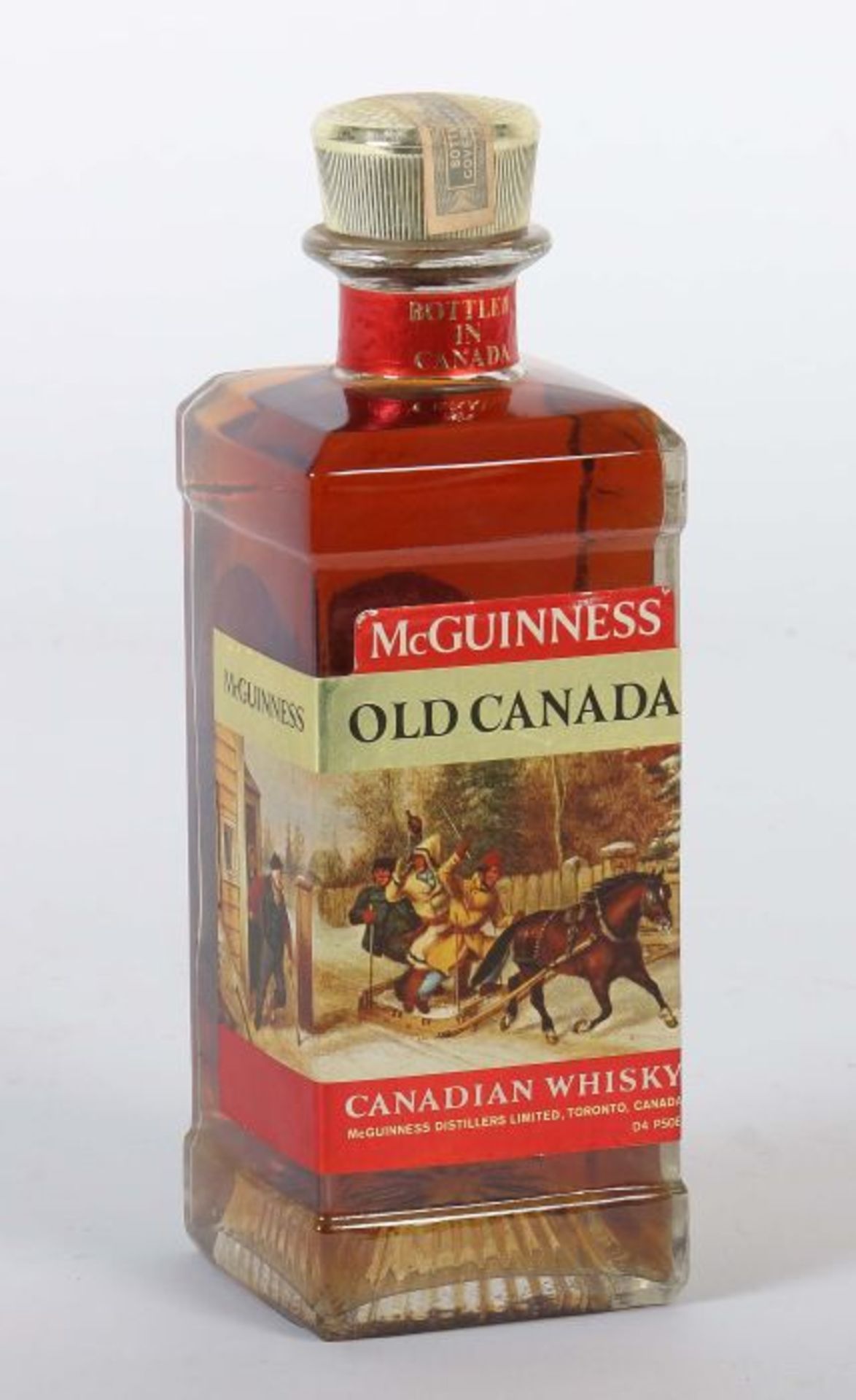 McGuinness Old Canada, Canadian Whisky, 1970er Jahre, 43% vol., 0,7 l.