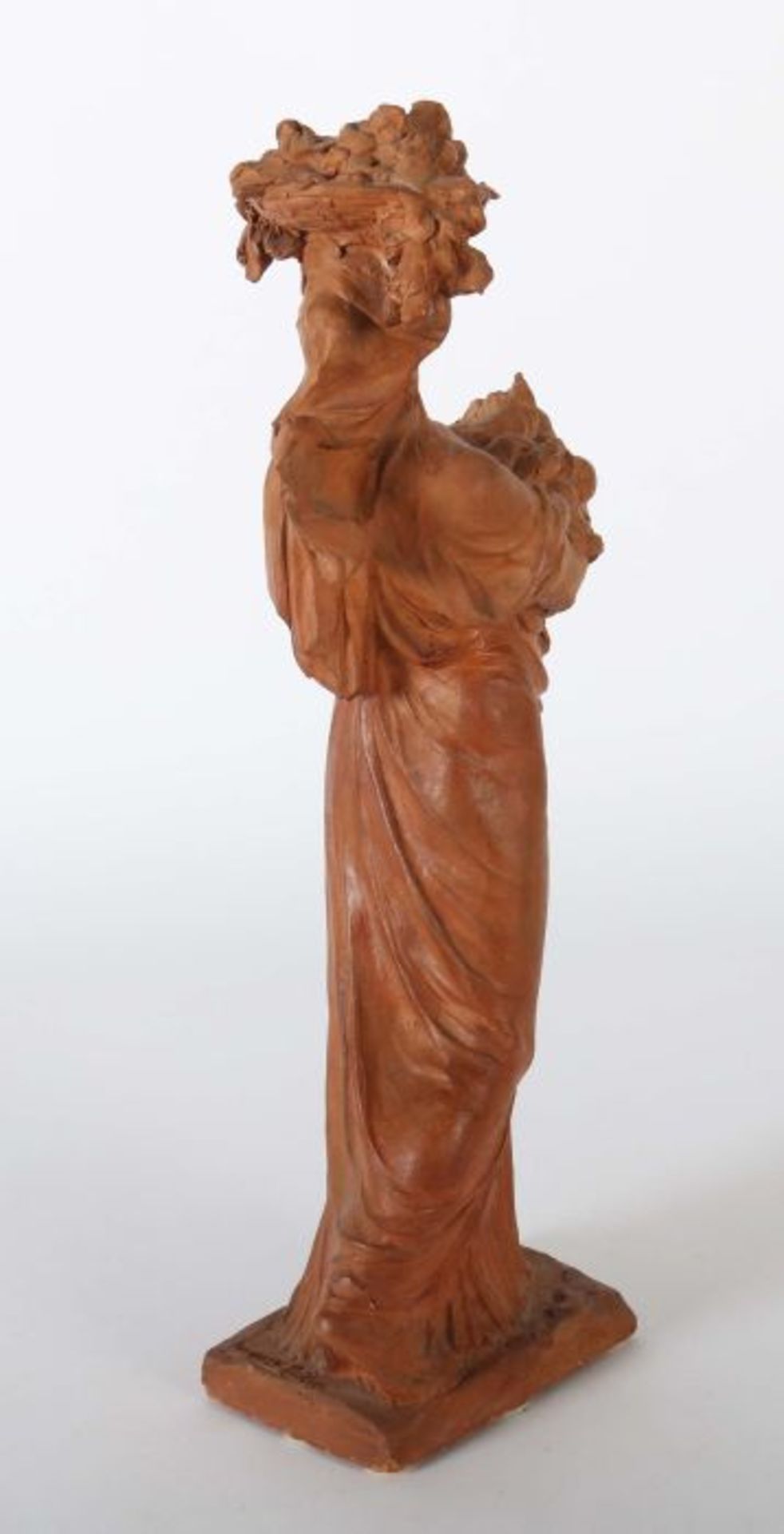 Marin, Jacques Brüssel 1877 - 1950 ebd., belgischer Bildhauer. "Flora", Terracotta, vollplastische - Bild 2 aus 3