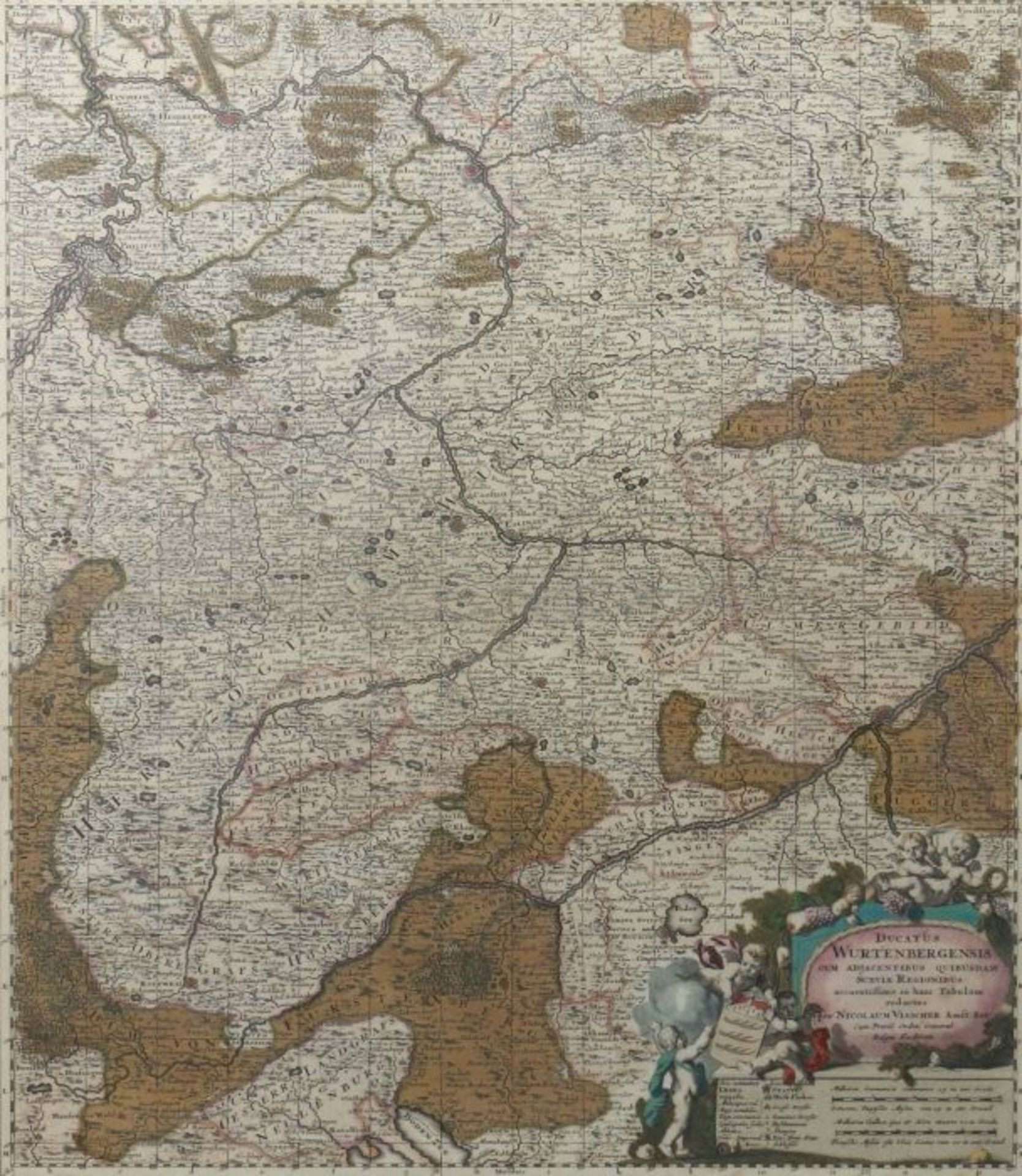 Visscher, Nicolas Amsterdam 1649 - 1702 ebd., niederländischer Kupferstecher, Kartograf und