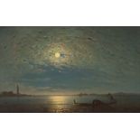 Rosier, Amédée Meaux 1831 - 1898 Boulogne-Billancourt, französischer Maler. "Venedig bei