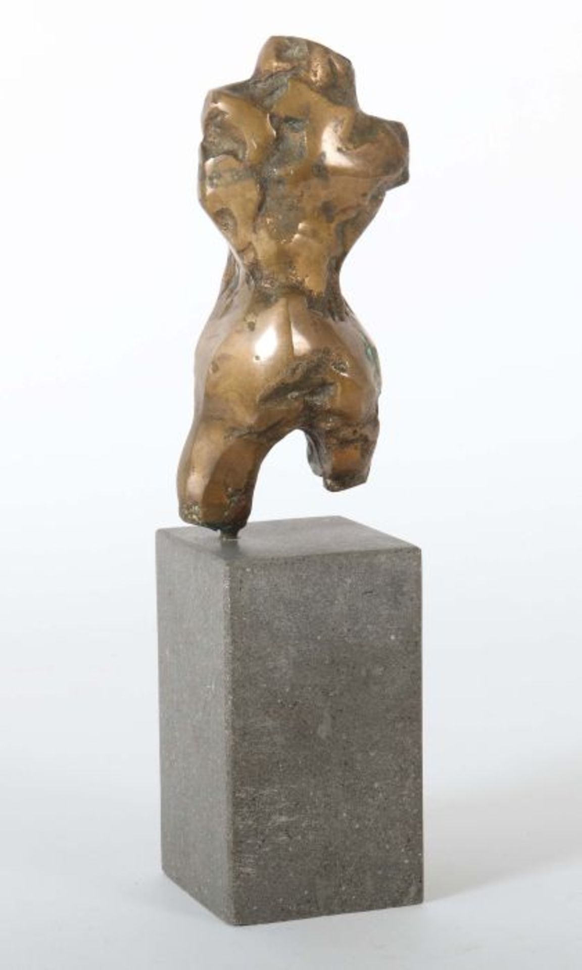 Friboulet, Jef Fécamp 1919 - 2003 Yport, Grafiker, Maler und Bildhauer. "Weiblicher Torso", Bronze, - Bild 2 aus 2