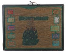 Hundertwasser, Friedensreich Wien 1928 - 2000 bei Neuseeland. Holzkassette des Mappenwerks "