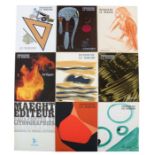 Konvolut "Derriere le miroir" 9 Ausgaben von: Kandinsky (No. 179, 1969), Derain (No. 94-95, 1957),
