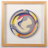 Lichtenstein, Roy New York 1923 - 1997 ebd., Maler der Pop Art. "Paper plate", 1969, Multiple,