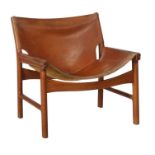 Wikkelso, Kristian Illum Dänemark 1919 - 1999, war ein dänischer Möbeldesigner. "Sling Chair Nr.