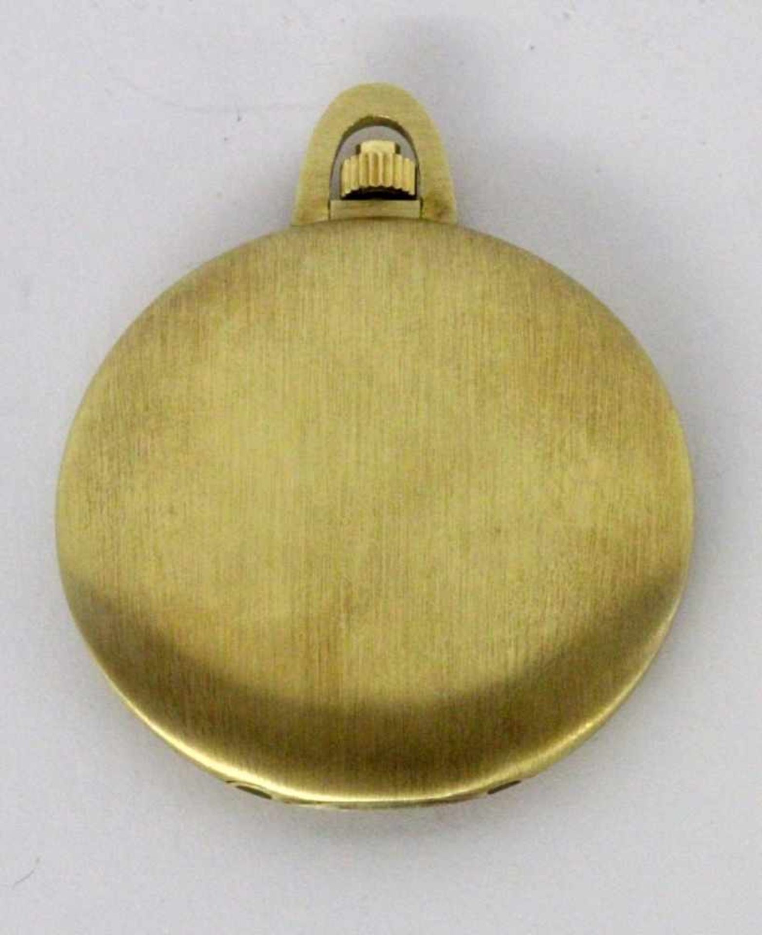 ''A GOLD HUNTER CASED POCKET WATCH Switzerland circa 1983 585/000 yellow gold. Quartz - Bild 2 aus 2