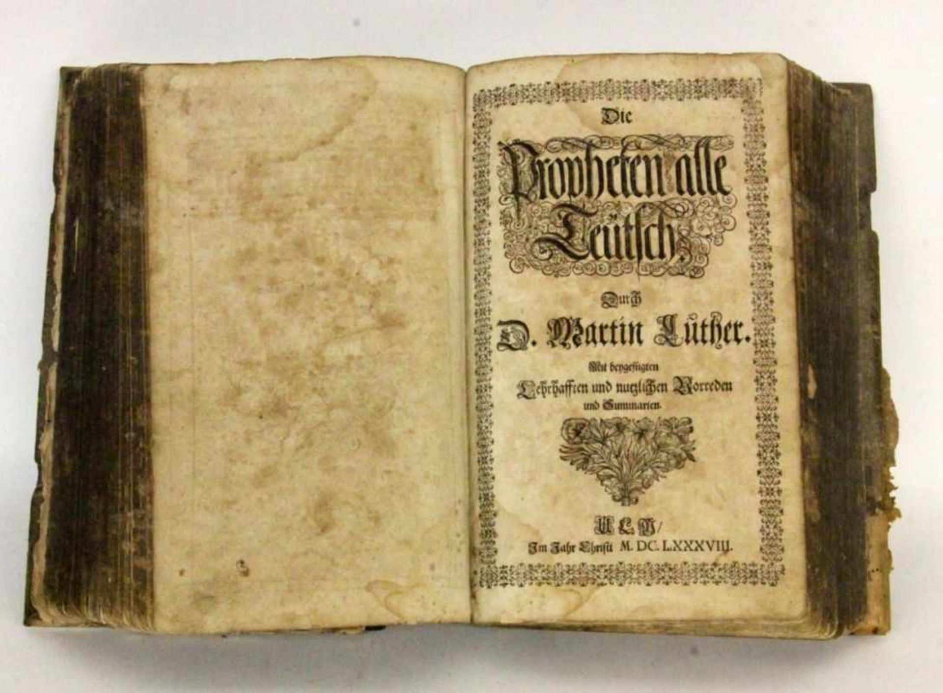 ''DAS ALTE UND DAS NEUE TESTAMENT'' (THE OLD AND NEW TESTAMENTS) A German-language Luther