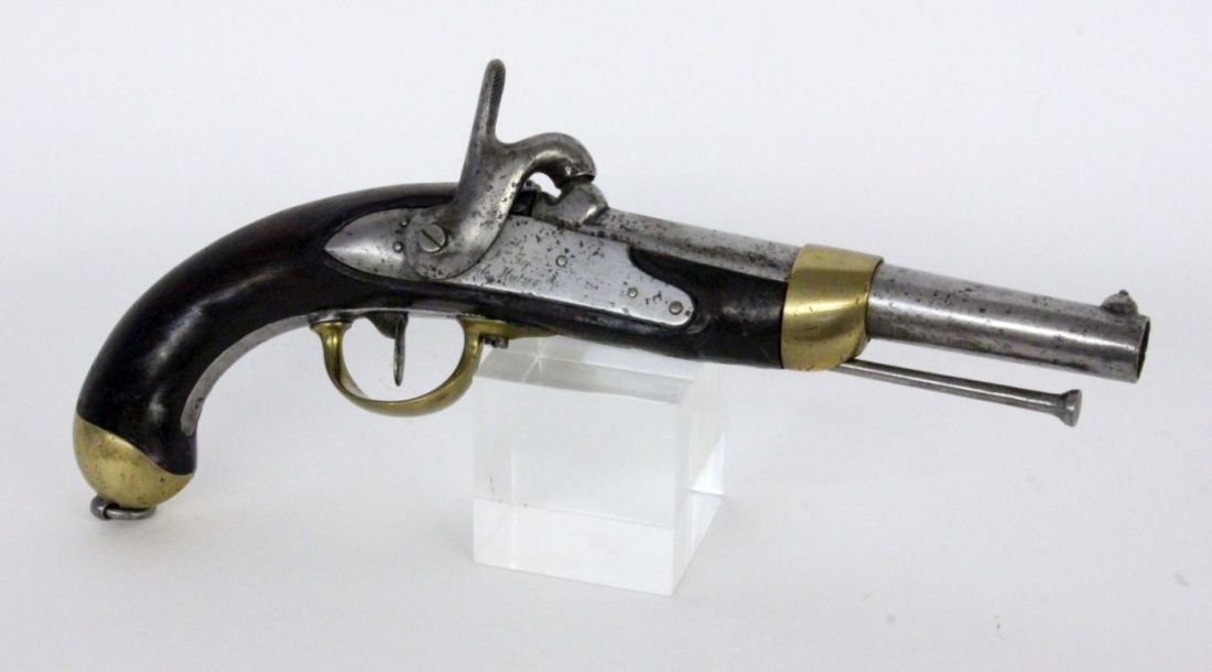 A FRENCH PERCUSSION PISTOL