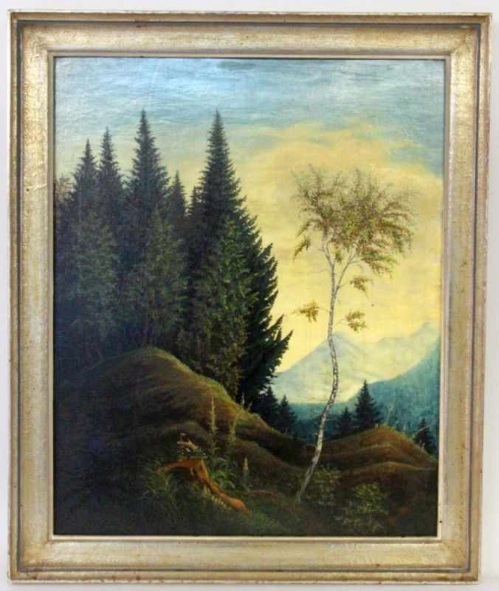 CUBERLI, PETER OTTO 20th century Black Forest Landscape. Oil on panel, signed. 79 x 72 cm,