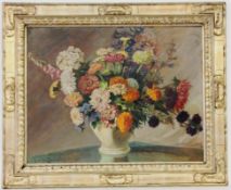 ZWIEDINECK-CLOETER, EMMA VON Lindau 1869 - 1946 Dachau Flowers in the Vase. Oil on canvas,