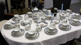 A PORCELAIN SERVICE ''MARIA THERESIA COBURG'' Hutschenreuther, Selb 57-piece tea and