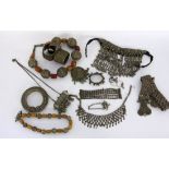 A LOT OF 15 NOMAD JEWELLERY PIECES Metal. Keywords: gems, jewels, accessories, jewelry