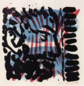 ''PENCK, A.R. Dresden 1939 - 2017 Zurich Antique Head. Sheet from the series ''Die Engel''''