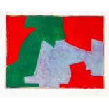 POLIAKOFF, SERGE Moscow 1900 - 1969 Paris Composition in blue, green and red. Coloured