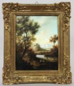 (Referred to as) GILBERT 20th century Counterparts: 2 Romantic River Landscapes With